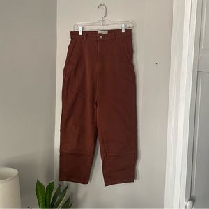 everlane utility barrel pant